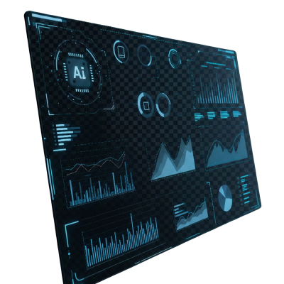 A flujo holografico transparente